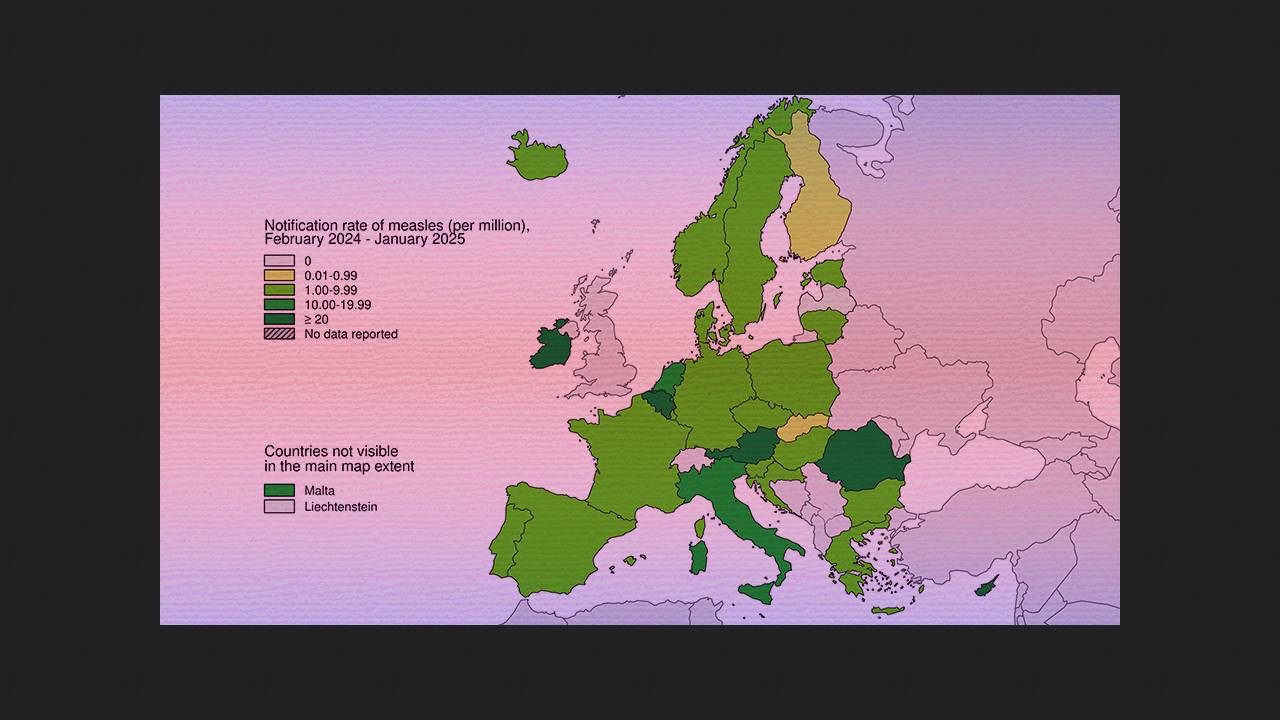 Measles cases in EU increase 13-fold in one year